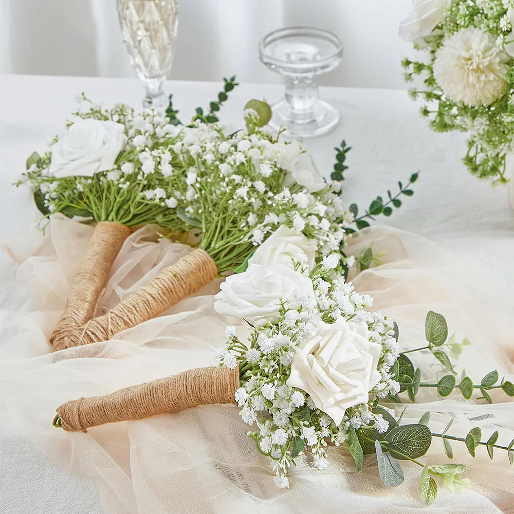10/15pcs Artificial Baby Breath Flower