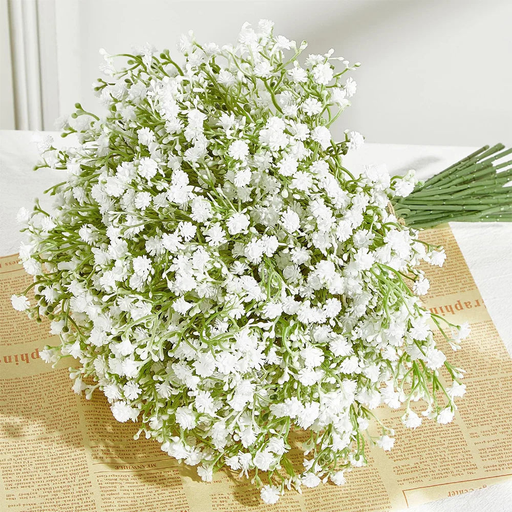 10/15pcs Artificial Baby Breath Flower